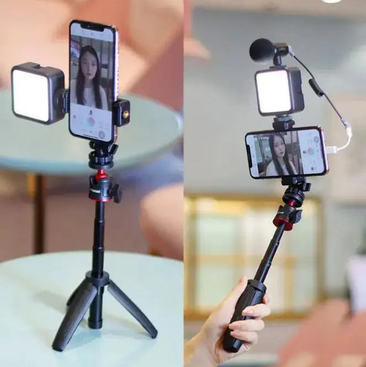 Mobile Phone Vlog Selfie Stick Short Video Live Fill Light Bracket Scott's Everyday Things Aust